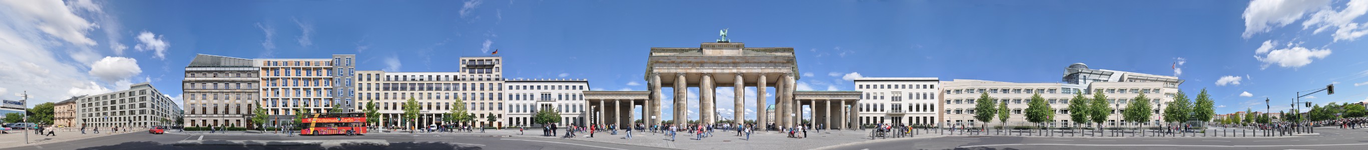 Brandenburg Gate - Ebertstrasse