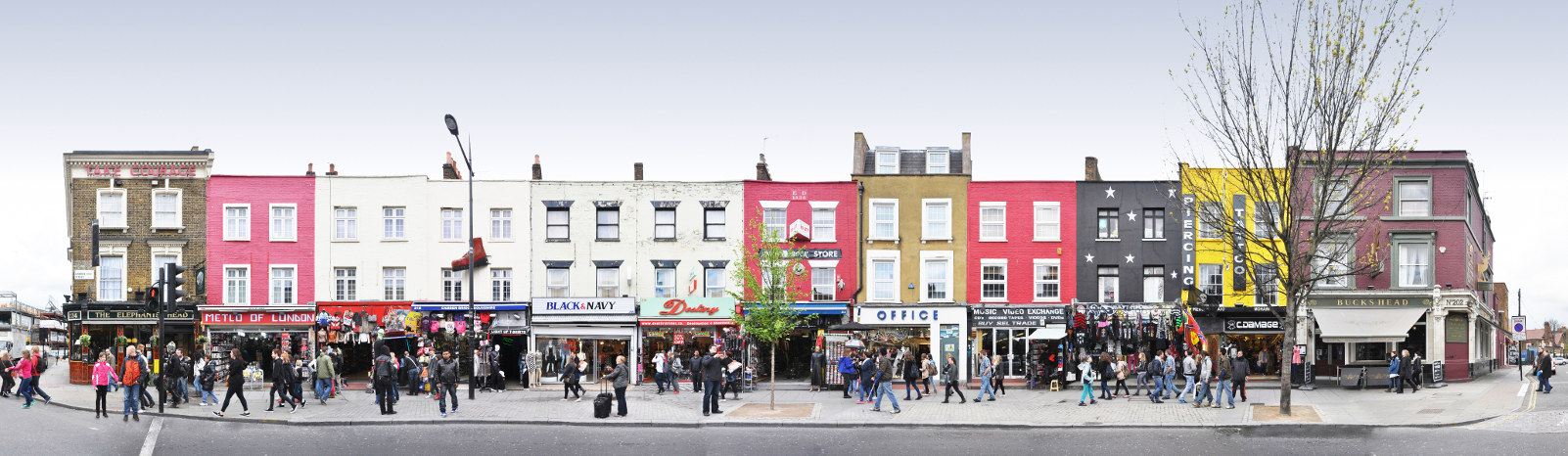 Camden Market Panorama London