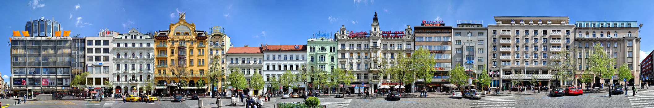 Wenceslas Square in Prague