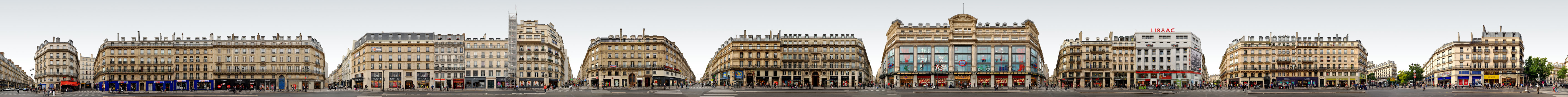 Rue de Rivoli street view france