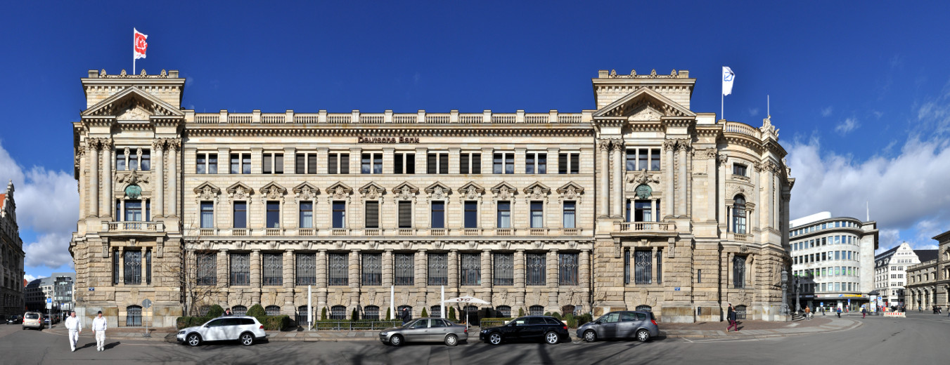 Deutsche Bank vormals Leipziger Bank Geb\u00e4ude  PANORAMASTREETLINE