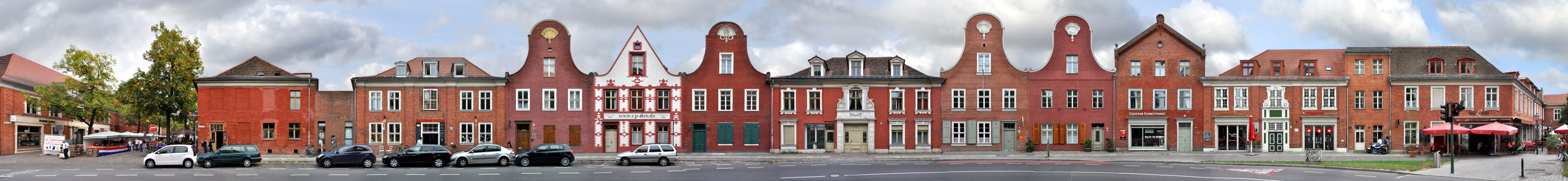 Holländisches Viertel Potsdam Panorama Architektur