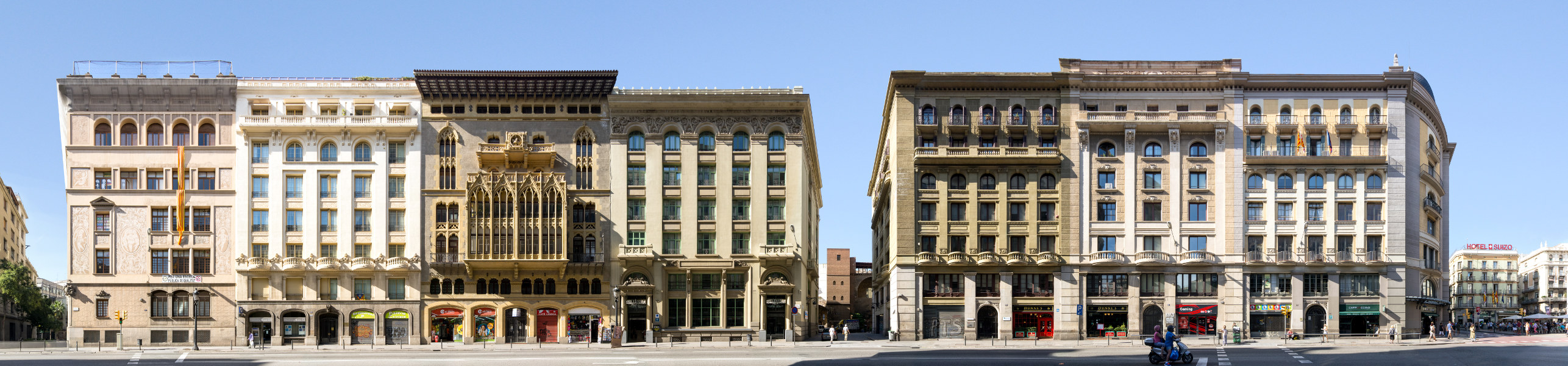 barcelona via laietana architecture catalunya