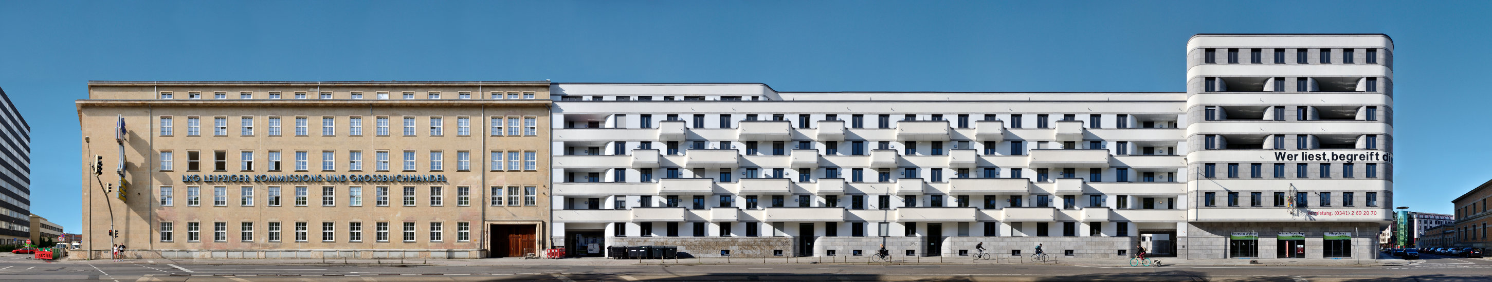 Leipzig Architektur Panorama modern Sachsen