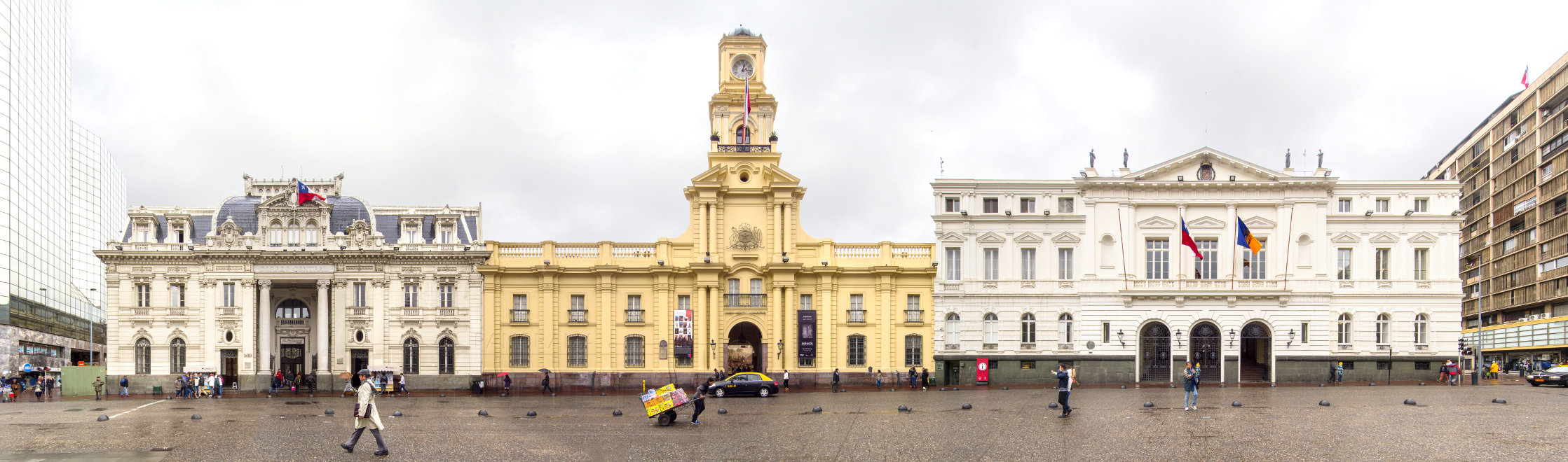 Architecture santiago plaza de armas museo historico nacional de chile