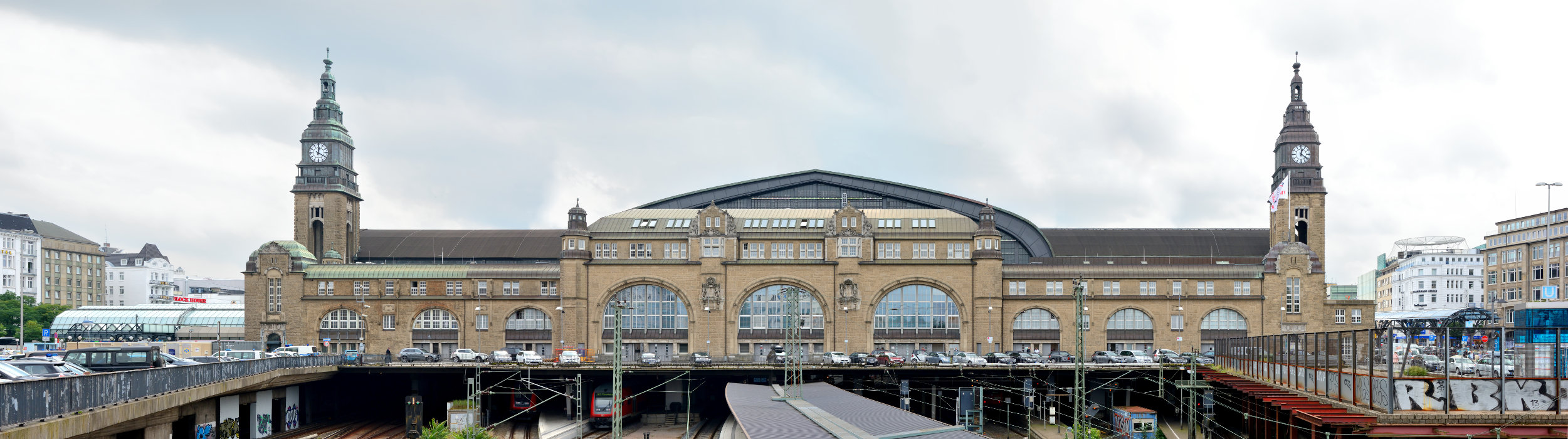 Hamburg Hauptbahnhof Panorama
