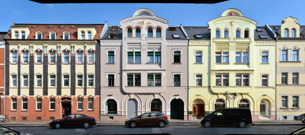 Zwickau Friedrich Ebert Straße Fassade