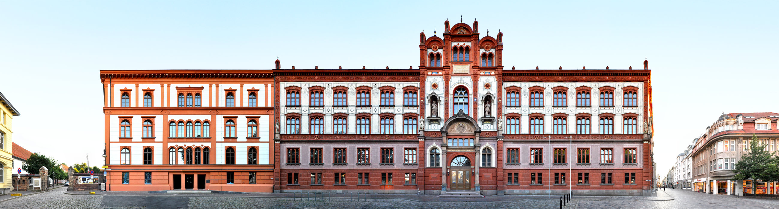 Universität Rostock Panorama Architektur Fotografie