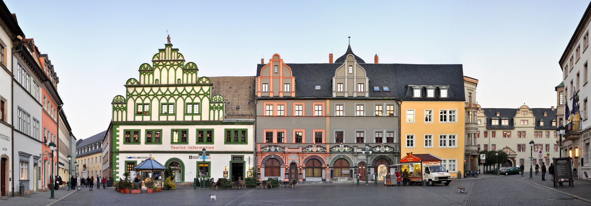 Markt Weimar Cranachhaus Architektur