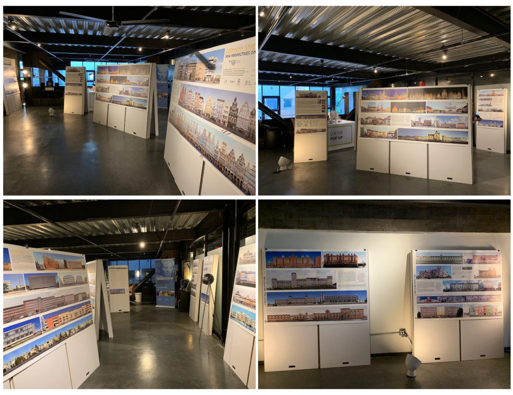 Germany Street Fronts Panorama Architecture Exhibition Seattle