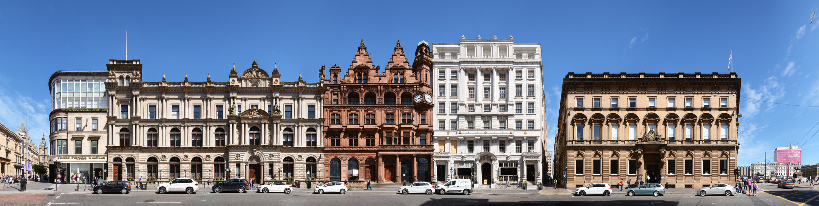 Counting House to Buchanan Street in Glasgow, Saint Vincent Place