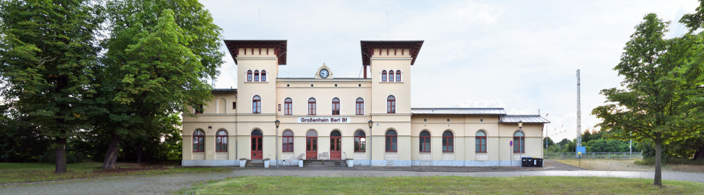 Fassade Bahnhofsgebäude Sachsen, Grossenhain