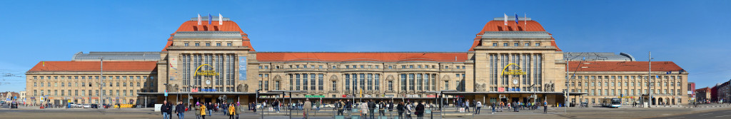 Leipzig Saxony Main Station Building